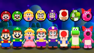 All 9 New LEGO Super Mario 3D World Characters!