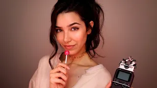 ASMR Intense Mouth Sounds (and Lollipop)