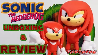 Unboxing and Review Jakks Knuckles Collectors Edition and 4" Figures!!!