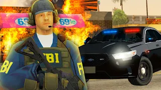 🚔 СПЕЦНАЗ ФБР ЛОВИТ ТЕРРОРИСТА на PROXIMA RP в GTA SAMP