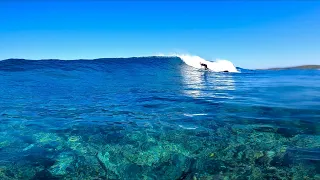 POV SURF | DREAMY Water Clarity & Perfect Island Waves!