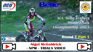 ACU Belle Trailers Youth Trials Championship 2023 Round 7 Part 1
