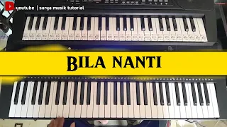 tutorial not angka dan chord beserta lirik lagu bila nanti ciptaan Tri suaka