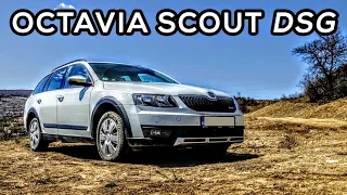 ACE in the deck : 2015 Skoda OCTAVIA SCOUT | 2.0 TDi 184 HP 380 Nm | DSG | 244.500 km | usedcar test