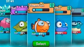 СЛУЧАЙНАЯ РЫБКА EATME IO Рыбки ио  Eatme.io: Hungry fish fun game Вся коллекция рыб