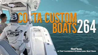 Costa Custom Boats Seatrial at FLIBS