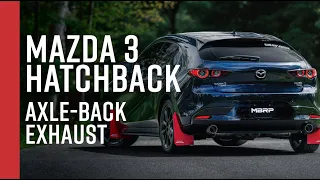 2019+ Mazda3 Sport 2.5/2.5 T // MBRP 2.5" Axle-Back, Dual Rear Exit Exhaust