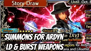 Summons for Ardyn LD & Burst Weapons - DFFOO - Dissidia Final Fantasy: Opera Omnia
