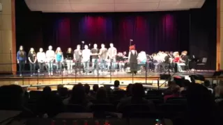 Bohemian Rhapsody performed by members of the Select Choir and combined 8-9 and 10-12 Bands - MRHS