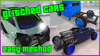 MODDED CARS! *INVISIBLE* Parts on Panto, Hotknife & Rat Loader! (GTA Online Glitch Tutorial)