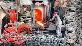 Amazing Manufacturing process 9mm Rebar Iron Rods || Production of Metal Rebar iron Rods
