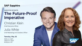 The Future Proof Imperative | SAP Sapphire 2023 Full Keynote