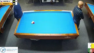 Czech league | 1-cushion | D3 | 14th round | Václav Klesa v Jiří Dostál