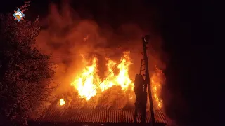 В Мозыре на пожаре погибла женщина. Трагедия произошла ночью 26 апреля