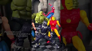 TeamUp: Marvel AVENGERS Quick Look (Spider-Man, Iron Man, Hulk) Action Figure Review