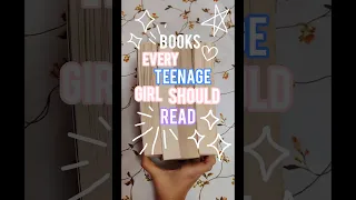 books every teenage girl should read 💫✨ #booktube #bookrecommendations #books