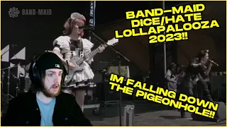 Band-Maid - Dice/hate Lollapalooza 2023 first time reaction!!