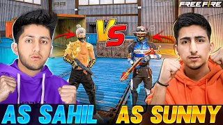 As Gaming Vs Noob Sunnny In Lone Wolf 1 Vs 1 50,000 Ruppes Challenge😍 -Garena Free Fire Max