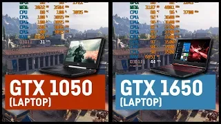 NVIDIA GTX 1650 (Laptop) vs NVIDIA GTX 1050 (Laptop)