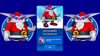 Sonic Dash - Santa Big Event Completed Character Unlocked - All New Characters Unlocked #shorts