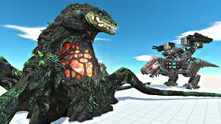 Is Biollante Strong? | Biollante vs Workshop Units - Animal Revolt Battle Simulator