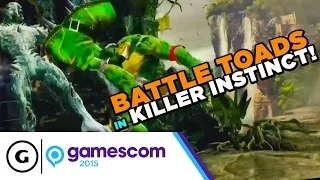 Battletoads in Killer Instinct! - Gamescom 2015