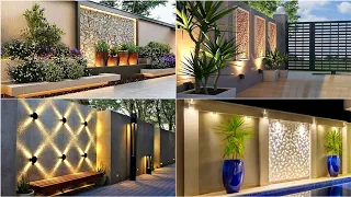 100 Garden Fence Design Ideas 2024 House Exterior Boundary Front Wall Designs | Backyard Fences 2
