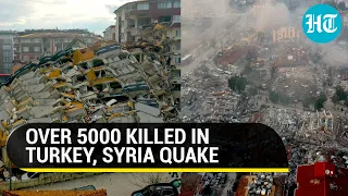 Turkey Earthquake: Survivors plead for help from rubble; Erdogan declares emergency | Watch