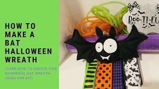 How to Make a Whimsical Bat Wreath