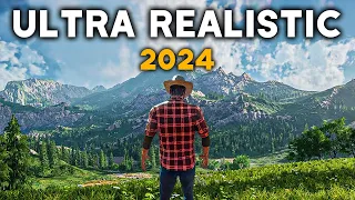 TOP 25 NEW Upcoming REALISTIC Games of 2024