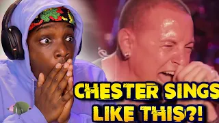 Young RAP FAN SHOCKED BY CHESTER BENNINGTON “QWERTY” Live (REACTION!)