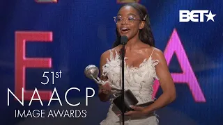 Marsai Martin Wins Supporting Actress In A Motion Picture Award! | NAACP Image Awards