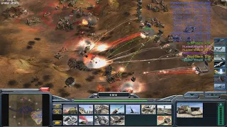 USA Air Force - Command & Conquer Generals Zero Hour - 1 vs 7 HARD Gameplay