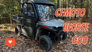 Cfmoto Uforce 600 First Trail Ride