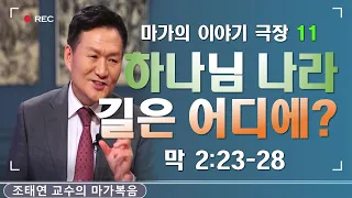 바이블온에어 / 마가의 이야기 극장 / 마가복음 2:23-28 [11. 하나님 나라의 길은 어디에?] (조태연 교수 2021/1/27)