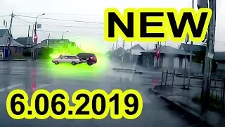 Сompilation road accident videos on dashcam from 6.06.2019. Videos car crash June 2019