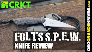 CRKT Folts SPEW Neck Knife Review | OsoGrandeKnives