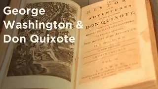 George Washington's ORIGINAL Copy of Don Quixote in Spanish