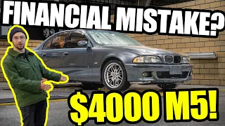 I bought the CHEAPEST E39 M5 in the COUNTRY!