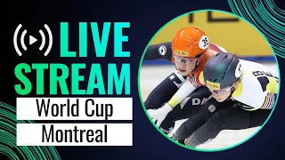 LIVE | World Cup session | Montréal (1) 2023 | #ShortTrackSkating