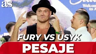 EN DIRECTO | FURY vs USYK PESAJE | PELEA por el TÍTULO en ARABIA SAUDÍ