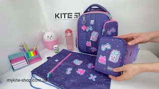 Шкільний набір 5в1 Kite Education Pixel Love SET_K24-555S-3