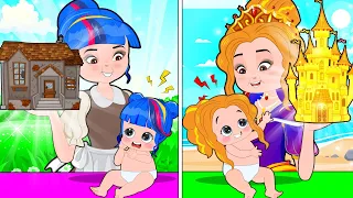 Your Mom vs My Mom - Do You Like Rich or Poor?? - Hilarious Cartoon Animation