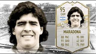 FIFA 21: DIEGO MARADONA 95 ICON PLAYER REVIEW I FIFA 21 ULTIMATE TEAM