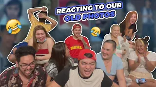 REACTING TO OUR OLD PHOTOS (TINATAGONG GANDA NA DI MO INAKALA)