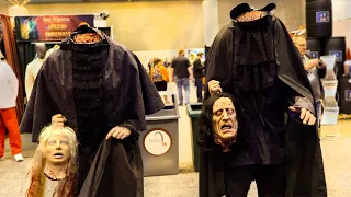 Beheaded Halloween Costumes Carry Cut Off Heads | Headless Helga and Henry