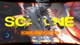 「SCAN LINES GLITCH 」Alight Motion 「tutorial 」