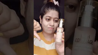 📢🙅🏻‍♀️❌❌❌DO NOT BUY THIS FOUNDATION ❌❌❌ #swissbeauty #shorts #viral #youtubeshorts