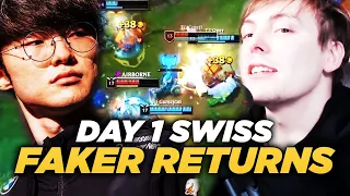 LS | T1 FIRST GAME AT WORLDS | DAY 1 SWISS | T1 vs TL