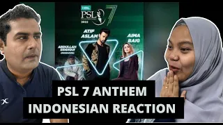 Agay Dekh | HBL PSL Official Anthem 2022 | #AtifAslam #AimaBaig | Indonesian Reaction